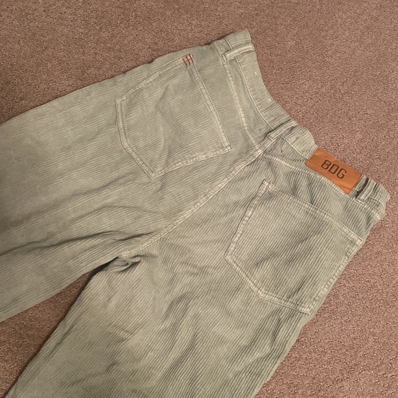 BDG lights green curduroy pants - Picture 1 of 4